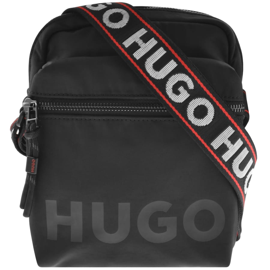 HUGO Quentyn Zip Bag Black Mainline Menswear Canada